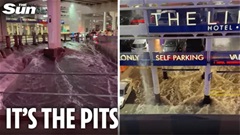 Las Vegas chìm trong biển nước, chặng đua F1 nguy cơ bị hủy